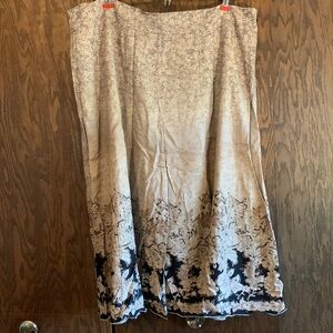 *4/$20* Coldwater Creek midi skirt size XL